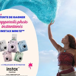 Tentez de gagner : 5 appareils photos instantanés