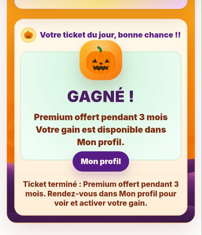 Abonnement premium